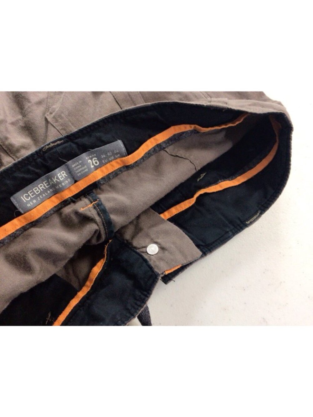 Icebreaker Hiking Shorts Wool Blend Womens 2 - Picture 4 of 7